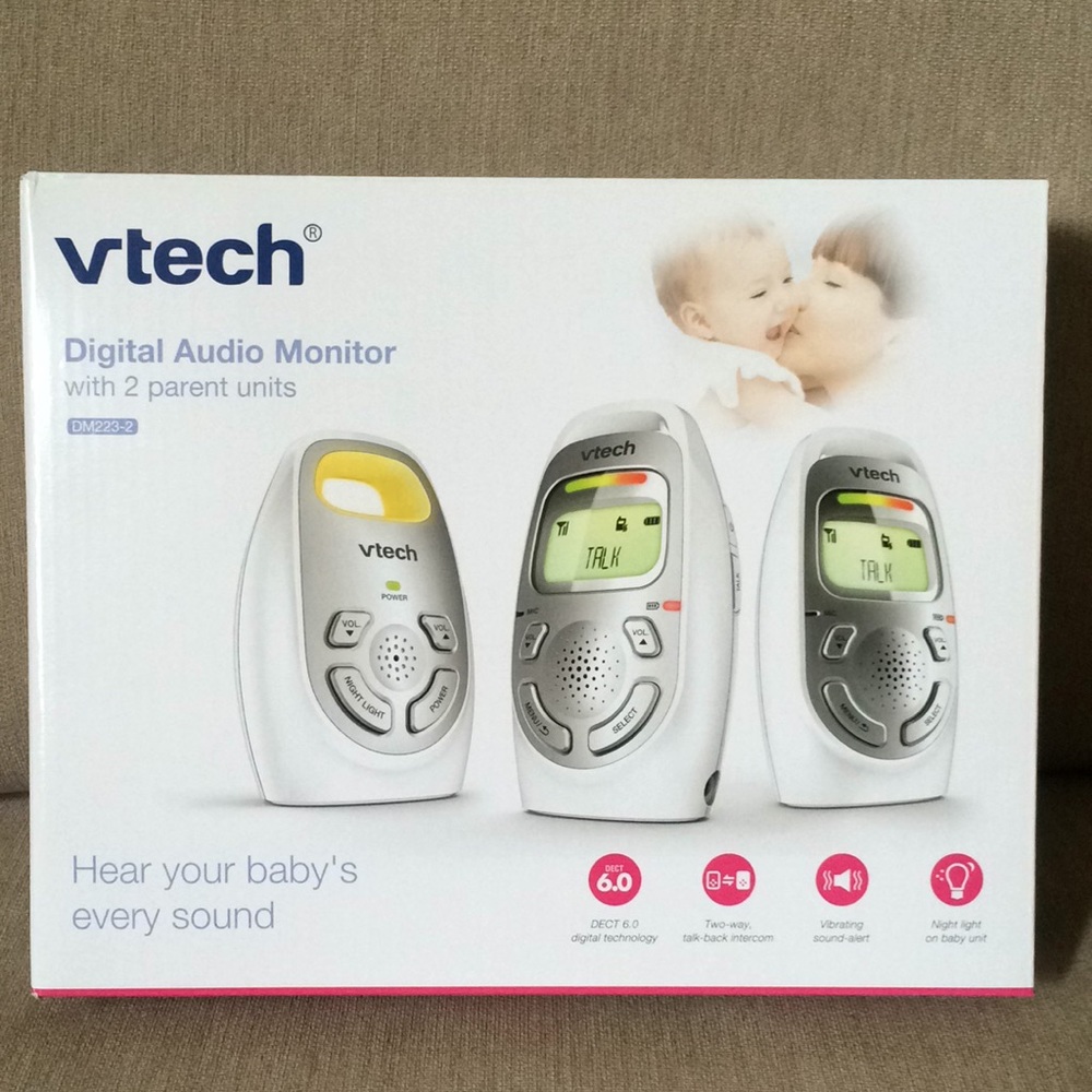 Vtech Baby Audio Monitor with 2 parent units